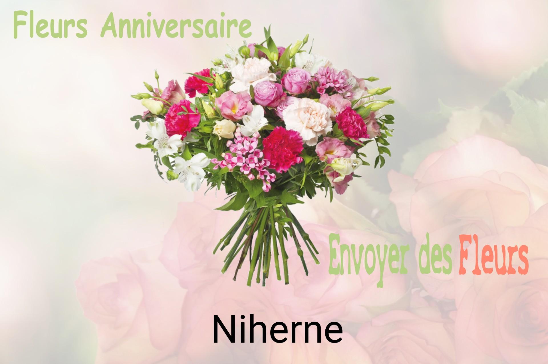Bouquet de fleurs d’anniversaire livré à Niherne
